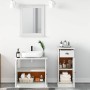 Juego de muebles de baño con cajón 3 pcs Marrón 37 x 34 x 80 cm