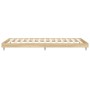 Bettgestell aus Sonoma-Eiche-Holzwerkstoff, 100 x 200 cm von vidaXL, Betten und Lattenroste - Ref: Foro24-832160, Preis: 68,6...