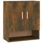 Wandschrank aus geräuchertem Eichensperrholz, 60 x 31 x 70 cm von vidaXL, Schließfächer und Lagerschränke - Ref: Foro24-81758...