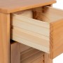 Juego de muebles de baño con cajón VIGO 4 pcs Marrón miel