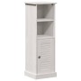 Juego de muebles de baño 3 pcs blanco antiguo 37 x 34 x 110 cm