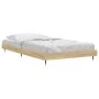 Estructura de cama madera de ingeniería roble Sonoma 90x200 cm de vidaXL, Camas y somieres - Ref: Foro24-832168, Precio: 71,8...