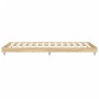 Sonoma oak engineered wood bed frame 90x200 cm by vidaXL, Beds and slatted bases - Ref: Foro24-832168, Price: 72,78 €, Discou...