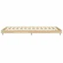 Sonoma oak engineered wood bed frame 90x200 cm by vidaXL, Beds and slatted bases - Ref: Foro24-832168, Price: 71,86 €, Discou...
