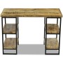 Escritorio de oficina madera de mango 110x50x76 cm