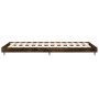 Estructura de cama contrachapada roble ahumado 90x200 cm de vidaXL, Camas y somieres - Ref: Foro24-832170, Precio: 75,98 €, D...