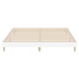 Weißer Bettrahmen aus Holzwerkstoff, 180 x 200 cm von vidaXL, Betten und Lattenroste - Ref: Foro24-832013, Preis: 134,98 €, R...