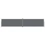Anthracite gray retractable side awning 200x1000 cm by vidaXL, Umbrellas - Ref: Foro24-318044, Price: 160,28 €, Discount: %