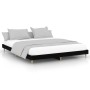 Schwarzer Bettrahmen aus Holzwerkstoff, 180 x 200 cm von vidaXL, Betten und Lattenroste - Ref: Foro24-832014, Preis: 130,69 €...