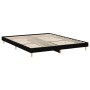 Estructura de cama madera de ingeniería negra 180x200 cm de vidaXL, Camas y somieres - Ref: Foro24-832014, Precio: 135,51 €
