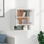 Weißer Wandschrank aus Sperrholz, 60 x 31 x 70 cm von vidaXL, Schließfächer und Lagerschränke - Ref: Foro24-812879, Preis: 60...