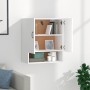 Weißer Wandschrank aus Sperrholz, 60 x 31 x 70 cm von vidaXL, Schließfächer und Lagerschränke - Ref: Foro24-812879, Preis: 58...
