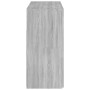 Sideboard with Sonoma grey LED lights 115.5x30x75 cm by vidaXL, Sideboards - Ref: Foro24-815733, Price: 113,70 €, Discount: %