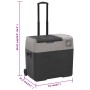 Kühlbox mit Rädern und Griff Polypropylen schwarz und grau 40 L von vidaXL, Kühlschränke - Ref: Foro24-51782, Preis: 259,30 €...