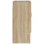 Armario de pared madera contrachapada roble sonoma 60x31x70 cm de vidaXL, Taquillas y armarios de almacenamiento - Ref: Foro2...