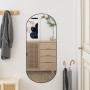 Oval glass wall mirror 35x80 cm by vidaXL, Mirrors - Ref: Foro24-350456, Price: 33,36 €, Discount: %