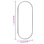 Oval glass wall mirror 35x80 cm by vidaXL, Mirrors - Ref: Foro24-350456, Price: 33,36 €, Discount: %