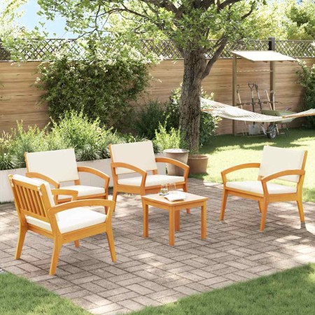 Conjunto bistro 5 pcs Marrón 45 x 45 x 38cm