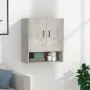 Concrete gray plywood wall cabinet 60x31x70 cm by vidaXL, Lockers and storage cabinets - Ref: Foro24-812883, Price: 59,48 €, ...