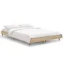 Estructura de cama madera de ingeniería roble Sonoma 120x190 cm de vidaXL, Camas y somieres - Ref: Foro24-832192, Precio: 96,...