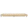 Estructura de cama madera de ingeniería roble Sonoma 120x190 cm de vidaXL, Camas y somieres - Ref: Foro24-832192, Precio: 96,...