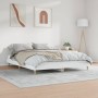 Weißer Bettrahmen aus Holzwerkstoff, 150 x 200 cm von vidaXL, Betten und Lattenroste - Ref: Foro24-832029, Preis: 129,09 €, R...