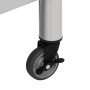Küchenarbeitstisch mit Edelstahlrädern 80x45x85 cm von vidaXL, Wiederherstellung - Ref: Foro24-51635, Preis: 123,23 €, Rabatt: %