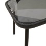 Conjunto de Comedor de Jardín 2 pcs Negro ratán sintético
