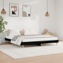 Black engineered wood bed frame 150x200 cm by vidaXL, Beds and slatted bases - Ref: Foro24-832030, Price: 133,61 €, Discount: %