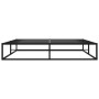 Estructura de cama de metal negra 180x200 cm de vidaXL, Camas y somieres - Ref: Foro24-324790, Precio: 169,35 €, Descuento: %