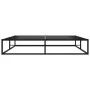 Estructura de cama de metal negra 180x200 cm de vidaXL, Camas y somieres - Ref: Foro24-324790, Precio: 169,21 €, Descuento: %