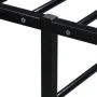 Estructura de cama de metal negra 180x200 cm de vidaXL, Camas y somieres - Ref: Foro24-324790, Precio: 169,21 €, Descuento: %