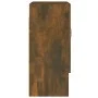Wandschrank aus geräuchertem Eichensperrholz, 60 x 31 x 70 cm von vidaXL, Schließfächer und Lagerschränke - Ref: Foro24-81758...