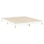 White engineered wood bed frame 120x200 cm by vidaXL, Beds and slatted bases - Ref: Foro24-832045, Price: 109,60 €, Discount: %