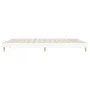 White engineered wood bed frame 120x200 cm by vidaXL, Beds and slatted bases - Ref: Foro24-832045, Price: 109,60 €, Discount: %
