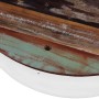 Set mesa de centro forma cuenco 2 uds madera maciza reciclada