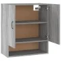 Wandschrank Sperrholz Sonoma grau 60x31x70 cm von vidaXL, Schließfächer und Lagerschränke - Ref: Foro24-817589, Preis: 59,87 ...