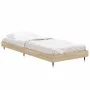 Estructura de cama madera de ingeniería roble Sonoma 75x190 cm de vidaXL, Camas y somieres - Ref: Foro24-832208, Precio: 62,4...