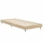 Sonoma oak engineered wood bed frame 75x190 cm by vidaXL, Beds and slatted bases - Ref: Foro24-832208, Price: 62,40 €, Discou...