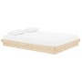 Estructura de cama madera maciza 150x200 cm de vidaXL, Camas y somieres - Ref: Foro24-819912, Precio: 150,86 €, Descuento: %