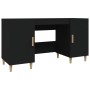Escritorio de madera contrachapada negro 140x50x75 cm de vidaXL, Escritorios - Ref: Foro24-812763, Precio: 121,28 €, Descuent...