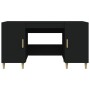 Escritorio de madera contrachapada negro 140x50x75 cm de vidaXL, Escritorios - Ref: Foro24-812763, Precio: 121,28 €, Descuent...