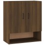 Wandschrank aus braunem Eichensperrholz, 60 x 31 x 70 cm von vidaXL, Schließfächer und Lagerschränke - Ref: Foro24-817590, Pr...