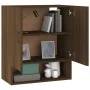 Wandschrank aus braunem Eichensperrholz, 60 x 31 x 70 cm von vidaXL, Schließfächer und Lagerschränke - Ref: Foro24-817590, Pr...