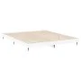 White engineered wood bed frame 180x200 cm by vidaXL, Beds and slatted bases - Ref: Foro24-832221, Price: 125,67 €, Discount: %