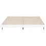 White engineered wood bed frame 180x200 cm by vidaXL, Beds and slatted bases - Ref: Foro24-832221, Price: 125,67 €, Discount: %