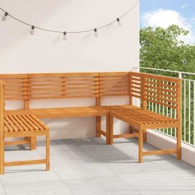 Conjunto de Bancos de Jardín 5 pcs Marrón en Conjuntos de jardín | Comprar online en Foro24