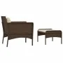 2-piece garden furniture set and brown synthetic rattan cushions by vidaXL, Garden sets - Ref: Foro24-319677, Price: 99,46 €,...