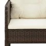 2-piece garden furniture set and brown synthetic rattan cushions by vidaXL, Garden sets - Ref: Foro24-319677, Price: 99,46 €,...