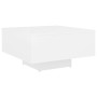 Weißer Sperrholz-Couchtisch 60x60x31,5 cm von vidaXL, Couchtisch - Ref: Foro24-806885, Preis: 41,71 €, Rabatt: %